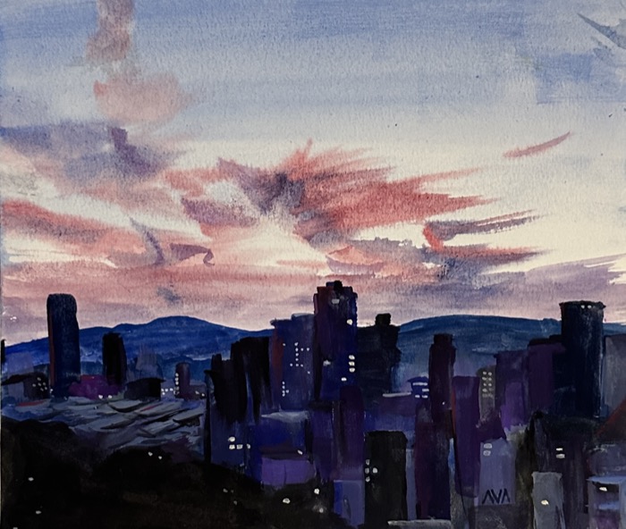 Another of Ava's paintings